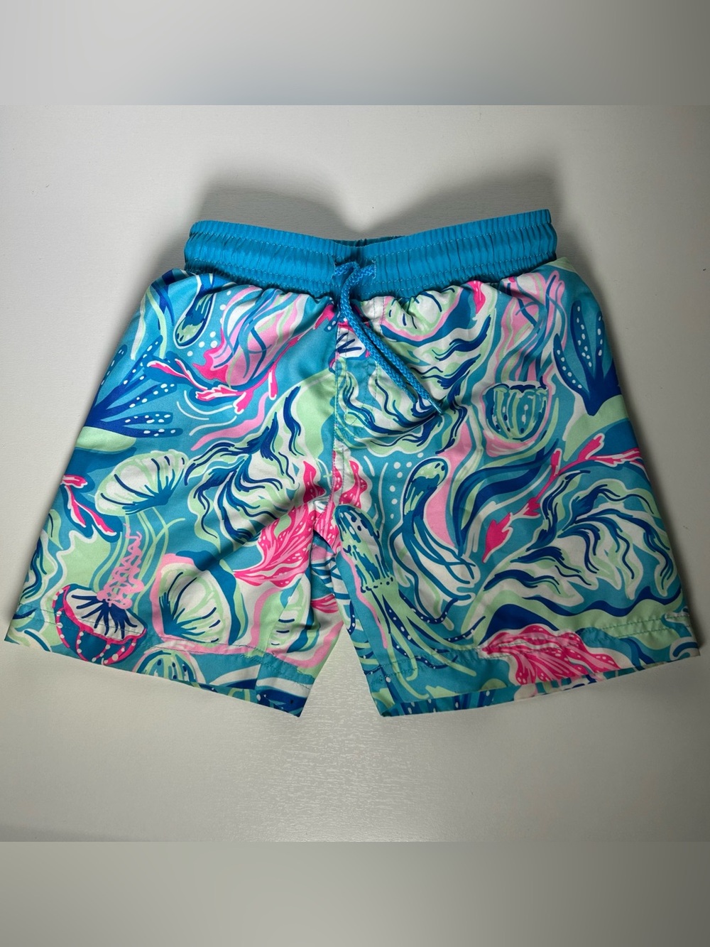 Tommy Bahama Toddler Boys Swim 5T Drawstring Rash Guard Shorts Trunks